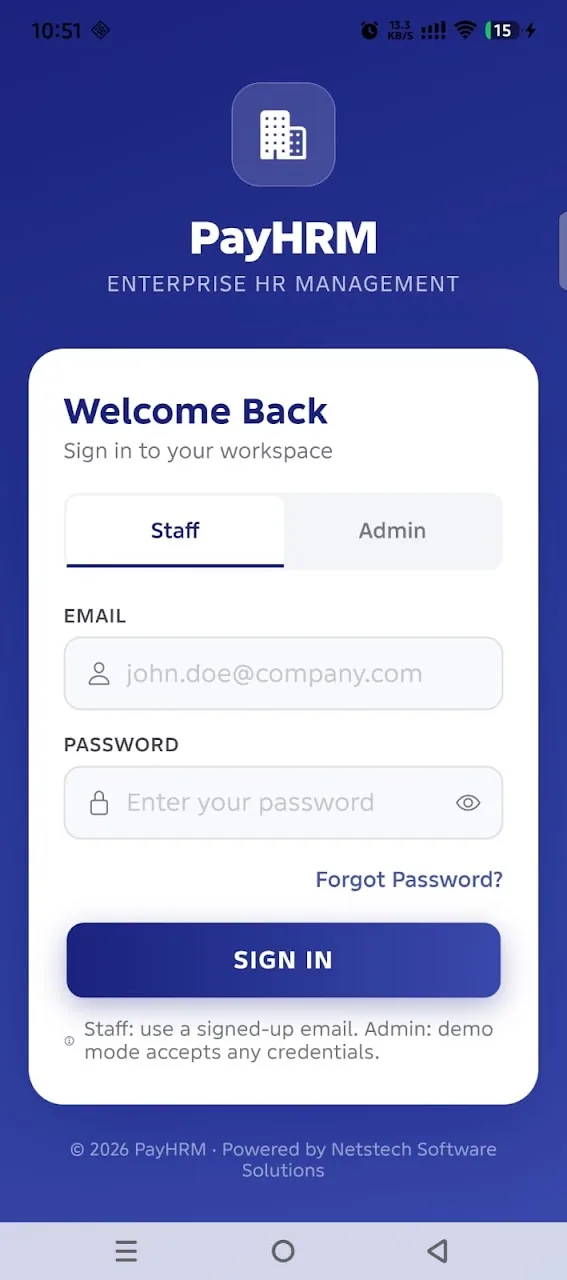 PayHRM &ndash; HR & Payroll اسکرین شاٹ 1