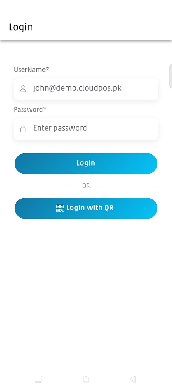 CloudPOS Distributor screenshot 1