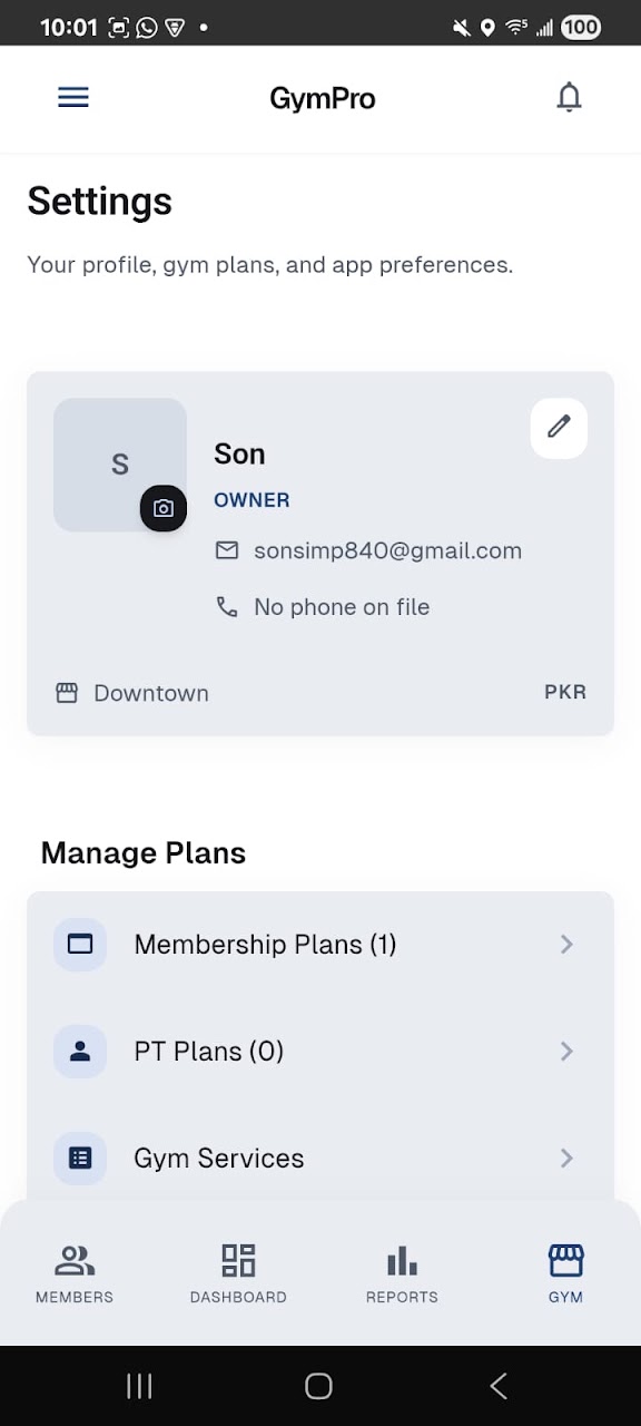 GymPro – Gym Management screenshot 4