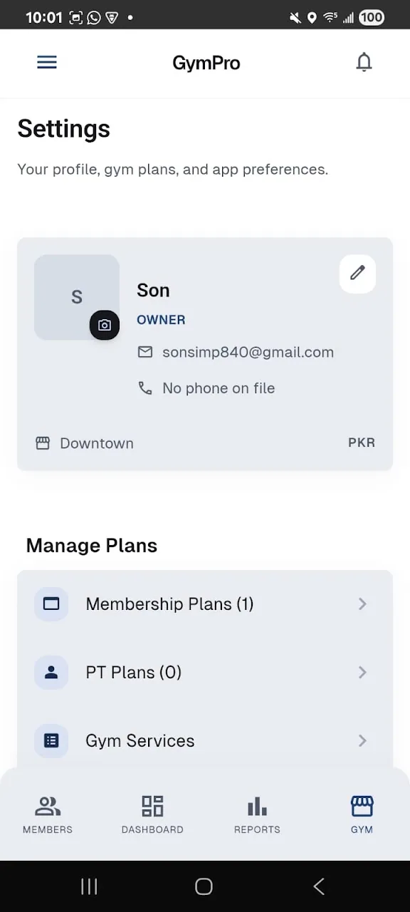 Скриншот GymPro &ndash; Gym Management 4