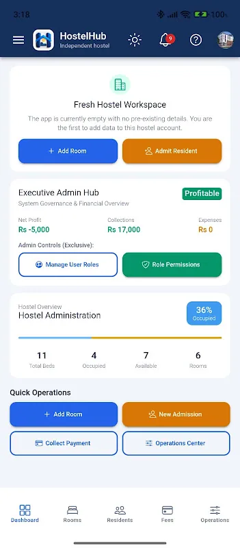 HostelHub, скриншот 1