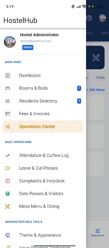 HostelHub, скриншот 5