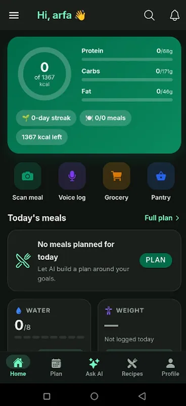 MealMind AI screenshot 2