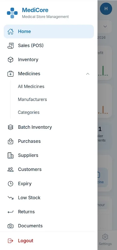 Capture d'&eacute;cran de MediCore 2