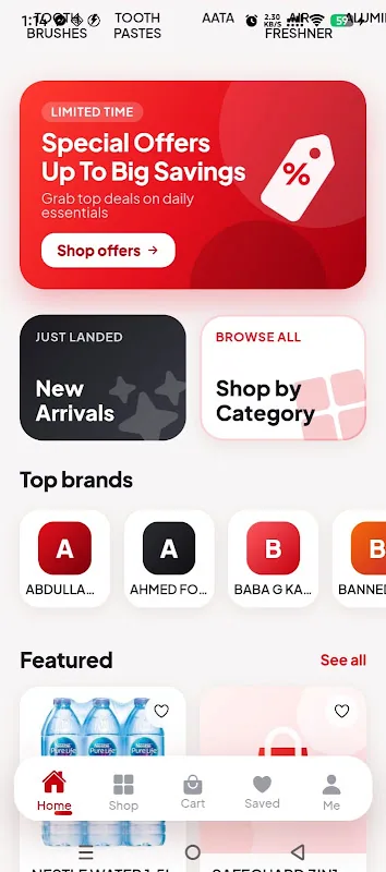 لقطة شاشة 2 لـ MEGASTORE WS - Online Shopping