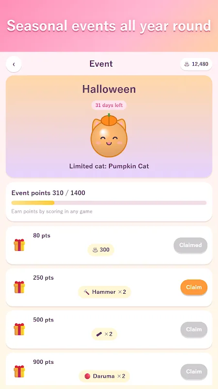 Mochi Neko Pon: Cat Merge স্ক্রিনশট 3
