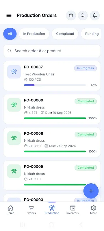 Capture d'&eacute;cran de ProductionPro 3