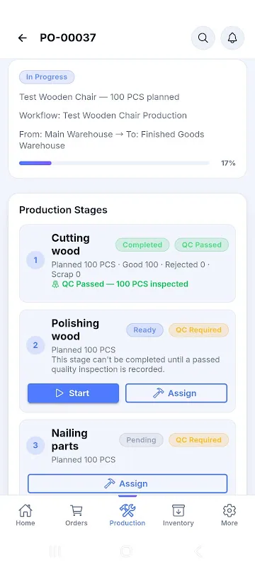 Capture d'&eacute;cran de ProductionPro 4