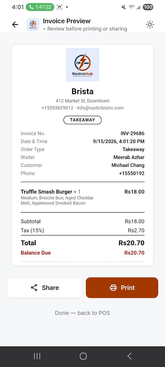 RestroHub screenshot 5