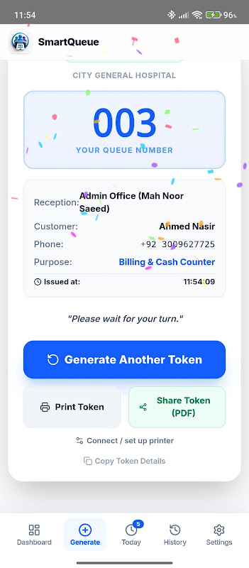 SmartQueue screenshot 2