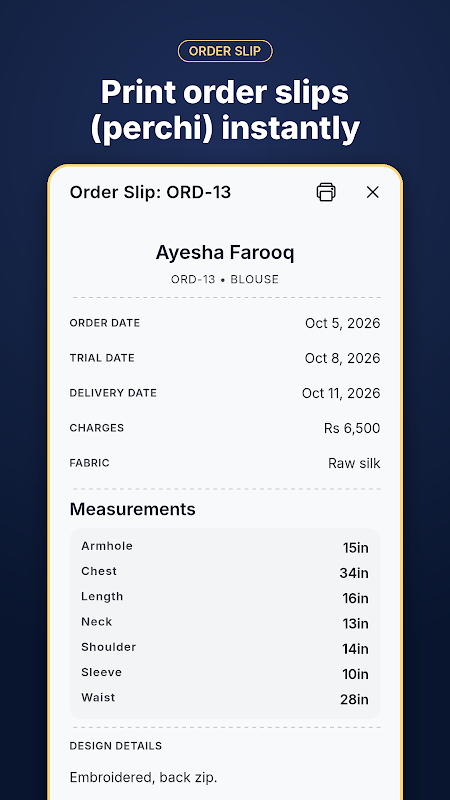 Tailor Shop Management screenshot 6