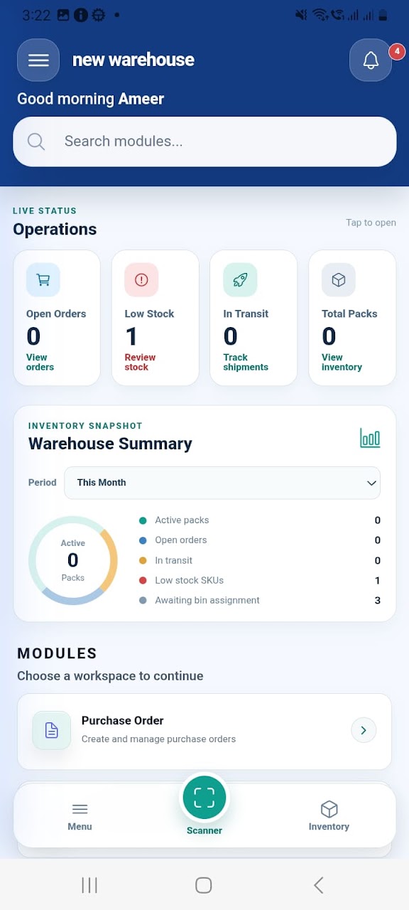 Warehouse Management System screenshot 5