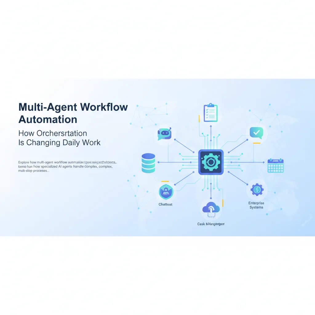 Multi-Agent Workflow Automation: How Orchestration Is Changing Daily Work